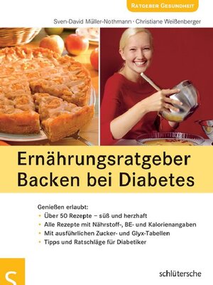 cover image of Ernährungsratgeber Backen bei Diabetes